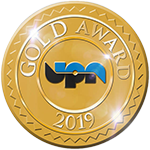 UPN Gold award 2019 logo